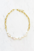 Sea Pearl Gold Chain Necklace